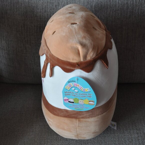 NEW 12" Carmelita SMORE 2021 FOOD Squad Squishmallow Plush Pillow - Picture 2 of 6